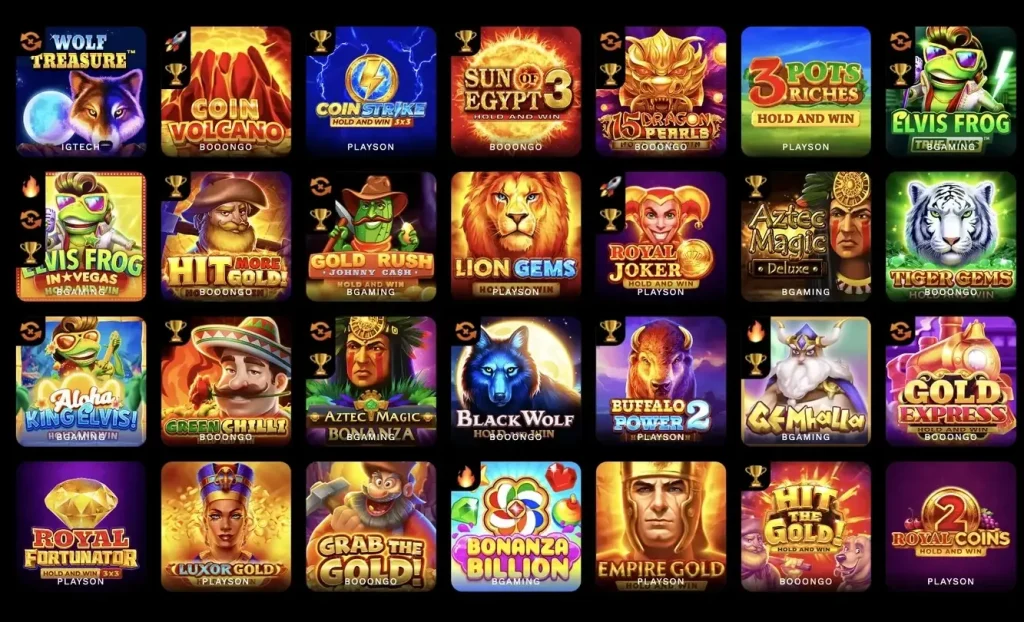 Levelup Casino-Spielbibliothek